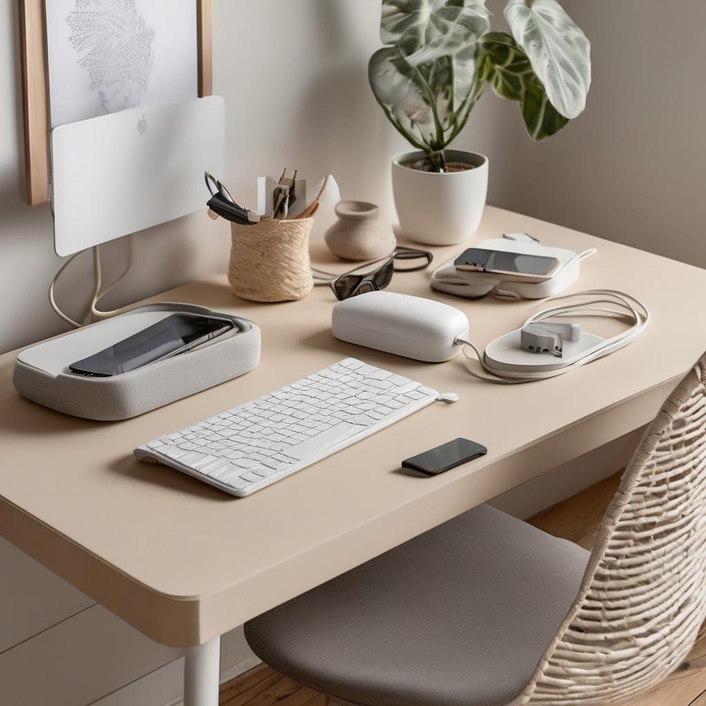 Cable management to hide the noise