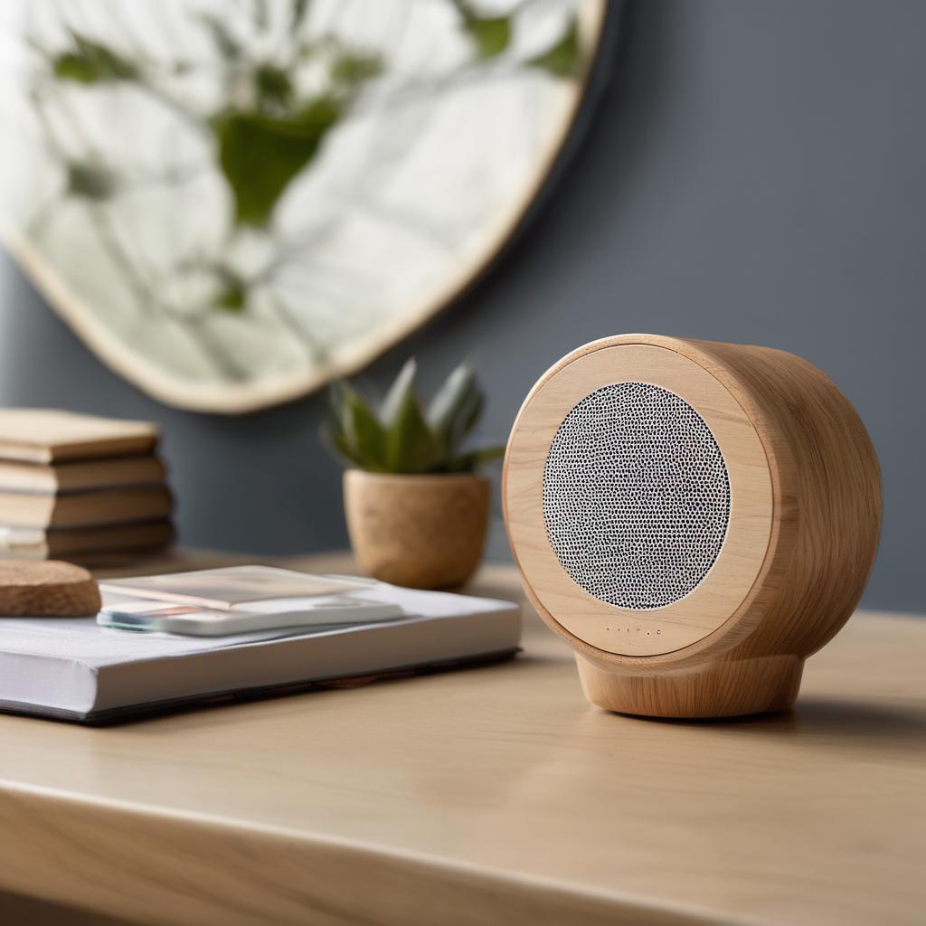 Compact Bluetooth speaker for background music