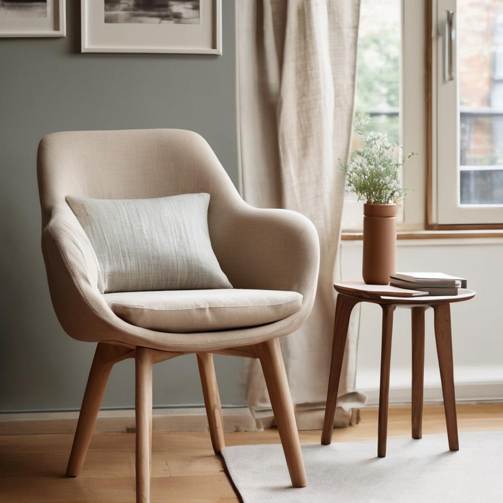 Ergonomic chair that looks like furniture