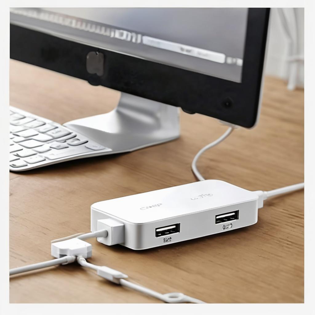 Multi port USB hub that blends in